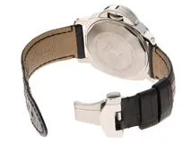 H番　PANERAI　パネライ　時計　ルミノール マリーナ 44mm　ブラック文字盤　SS/クロコダイルレザー　自動巻き　メンズ　M