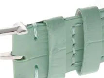 TIFFANY&CO　ティファ二―　時計　1837メイカーズ スクエア　67460375　シルバー文字盤　ステンレススチール/クロコダイルレザー　クォーツ　レディース