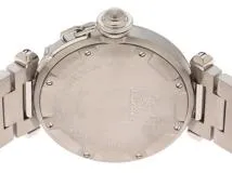 Cartier カルティエ　男女兼用 オートマチック　パシャC W31015M7 初期型 ホワイト文字盤 SS【472】HK