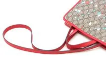 GUCCI　グッチ　チルドレンズ　スター／GGスプリーム　２WAYバッグ　ベージュ　【471】　Y