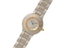 Cartier　カルティエ　時計　マスト21　ヴァンティアン　W10072R6　レディース　クオーツ　SS/GP　シルバー文字盤【431】2148103785672