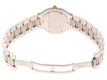 Cartier　カルティエ　時計　マスト21　ヴァンティアン　W10072R6　レディース　クオーツ　SS/GP　シルバー文字盤【431】2148103785672