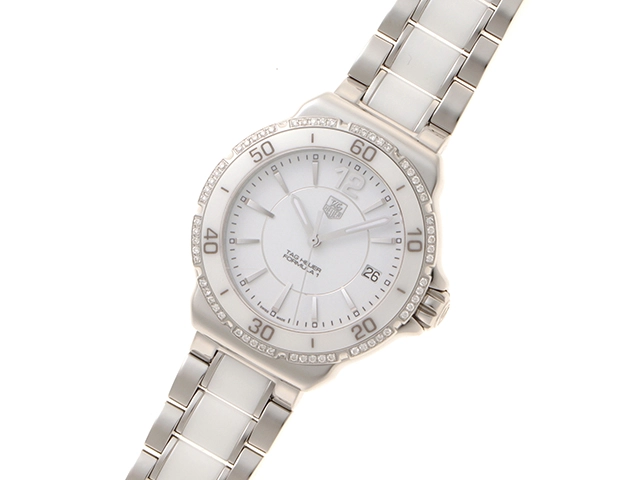 TAG HEUER タグホイヤー　レディース クオーツ　フォーミュラ1 WAH1213.BA0861　ホワイト文字盤 CE/SS【472】HK