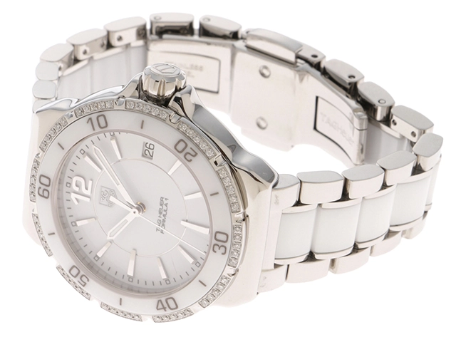 TAG HEUER タグホイヤー　レディース クオーツ　フォーミュラ1 WAH1213.BA0861　ホワイト文字盤 CE/SS【472】HK