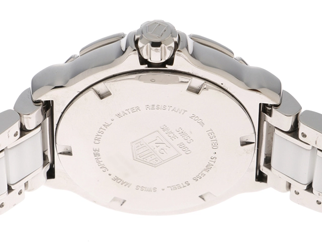 TAG HEUER タグホイヤー　レディース クオーツ　フォーミュラ1 WAH1213.BA0861　ホワイト文字盤 CE/SS【472】HK