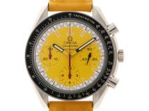 OMEGA オメガ 腕時計 スピードマスター レーシング シューマッハ 3810.12.4﻿0 ステンレス イエロー文字盤 自動巻き 1996年正規品【472】SJ