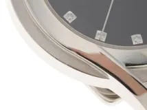 GUCCI グッチ Gクラス 5500M SS ステンレススチール ブラック文字盤 11Pダイヤ クォーツ  【460】2148103786068