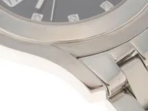 GUCCI グッチ Gクラス 5500M SS ステンレススチール ブラック文字盤 11Pダイヤ クォーツ  【460】2148103786068