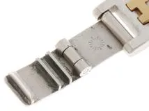 HERMES　エルメス　プロフィール　アイボリー文字盤　ステンレススチール/GP　クオーツ　レディース時計　2148103786167【207】