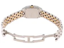 カルティエ　CARTIER　サントスドゥモワゼル　SM　W25066Z6　クォーツ　レディース　ステンレス・イエローゴールド　【432】