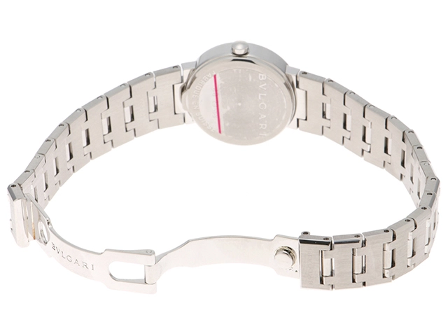 BVLGARI　ブルガリ　時計　ブルガリブルガリ　BB23SS　レディース　クオーツ　SS　黒文字盤　12Pダイヤインデックス【431】2148103786402