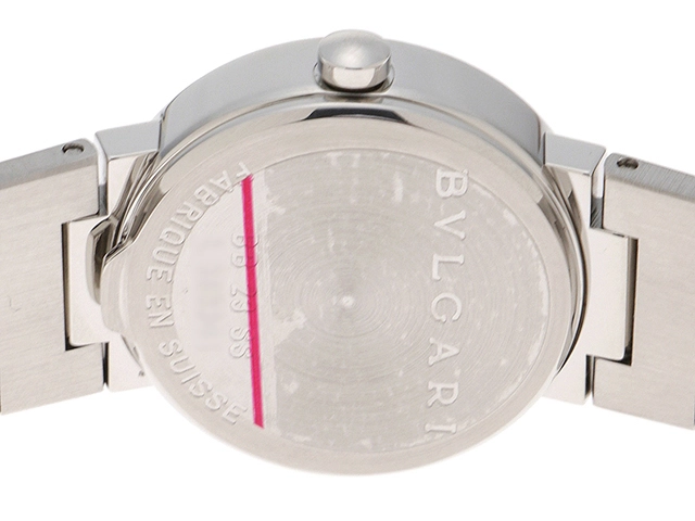 BVLGARI　ブルガリ　時計　ブルガリブルガリ　BB23SS　レディース　クオーツ　SS　黒文字盤　12Pダイヤインデックス【431】2148103786402