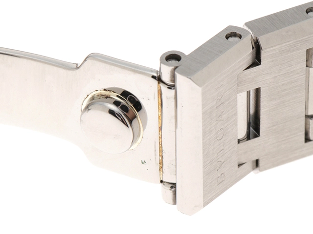 BVLGARI　ブルガリ　時計　ブルガリブルガリ　BB23SS　レディース　クオーツ　SS　黒文字盤　12Pダイヤインデックス【431】2148103786402