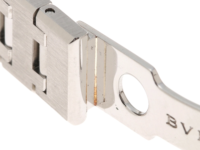 BVLGARI　ブルガリ　時計　ブルガリブルガリ　BB23SS　レディース　クオーツ　SS　黒文字盤　12Pダイヤインデックス【431】2148103786402