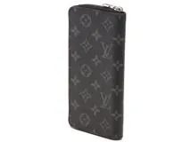 LOUIS VUITTON　　ルイヴィトン　　ジッピーウォレット　ヴェルティカル　モノグラム　エクリプスポルトフォイユ・サラ　ダミエ　長財布　　N63209　　【436】　　2148103787263