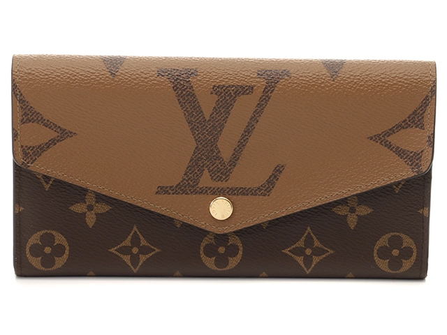 LOUIS VUITTON ルイ・ヴィトン ポルトフォイユ・サラ モノグラム・リバース モノグラム・ジャイアントリバース M80726【430】2148103787416