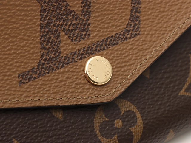 LOUIS VUITTON ルイ・ヴィトン ポルトフォイユ・サラ モノグラム・リバース モノグラム・ジャイアントリバース M80726【430】2148103787416