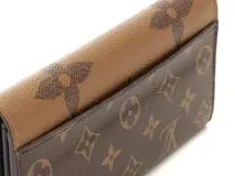 LOUIS VUITTON ルイ・ヴィトン ポルトフォイユ・サラ モノグラム・リバース モノグラム・ジャイアントリバース M80726【430】2148103787416