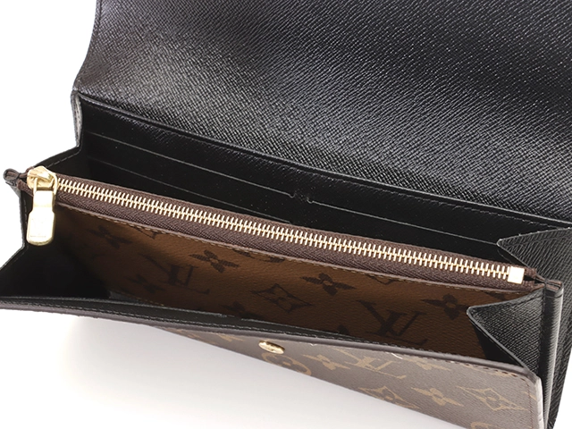 LOUIS VUITTON ルイ・ヴィトン ポルトフォイユ・サラ モノグラム・リバース モノグラム・ジャイアントリバース M80726【430】2148103787416