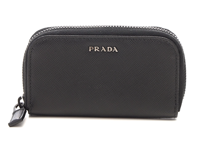 PRADA プラダ　6連キーケース　ブラック　ｻﾌｨｱｰﾉ　【432】　2148103787447