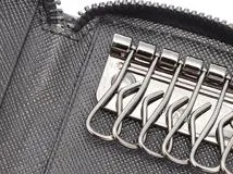 PRADA プラダ　6連キーケース　ブラック　ｻﾌｨｱｰﾉ　【432】　2148103787447