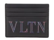 VALENTINO　ヴァレンティノ　VLTN　カードケース　ブラック　カーフ【430】2148103787454