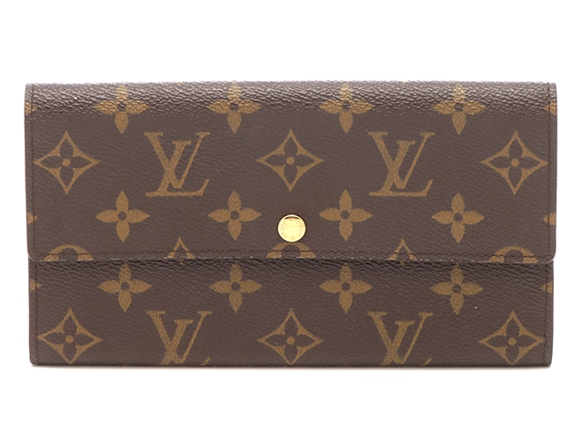 Louis Vuitton ルイ・ヴィトン ポシェット・ポルトモネクレディ モノグラム M61726【430】2148103787539