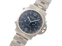 PANERAI パネライ 腕時計 2022年並行品 ルミノール クロノ PAM01110 ステンレス ブルー文字盤 自動巻き【472】SJ