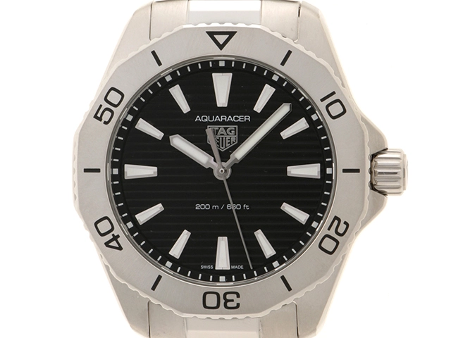 TAG　HEUER　タグホイヤー　WBP1110.BA0627　アクアレーサー　プロフェッショナル200　ステンレススチール　クォーツ　メンズ　腕時計（2148103787805）【200】C