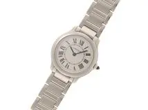 Cartier カルティエ　レディース クオーツ　ロンド マスト ドゥ カルティエ 29MM WSRN0033 シルバー文字盤 SS【472】HK