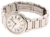Cartier カルティエ　レディース クオーツ　ロンド マスト ドゥ カルティエ 29MM WSRN0033 シルバー文字盤 SS【472】HK