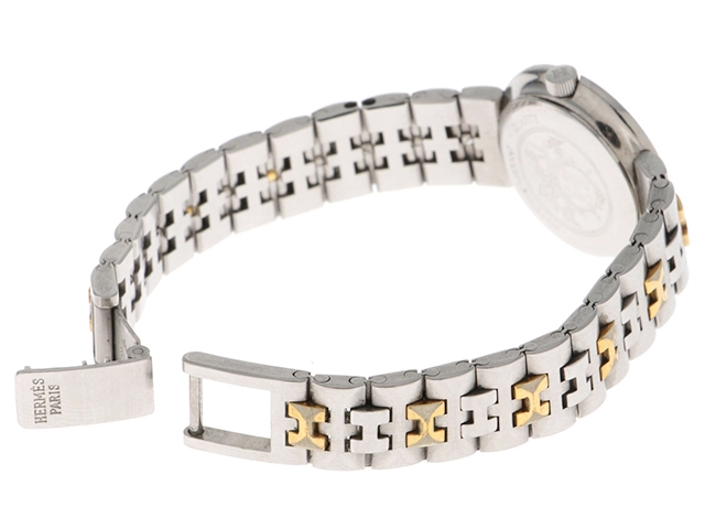 HERMES エルメス オリンピア ヴィンテージウォッチ GP/SS クォーツ 【460】2148103788079