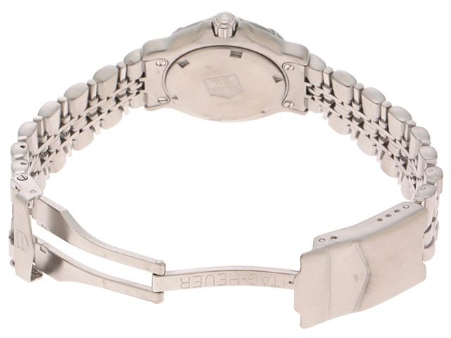 TAG HEUER タグホイヤー レディース クオーツ 6000シリーズ プロフェッショナル WH1312 グレー文字盤 SS【472】HK