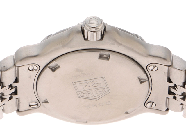 TAG HEUER タグホイヤー レディース クオーツ 6000シリーズ プロフェッショナル WH1312 グレー文字盤 SS【472】HK