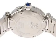 Cartier　カルティエ　時計　パシャ シータイマー　W31080M7　シルバー文字盤　SS　自動巻き　メンズ　M