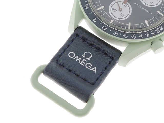 swatch　スウォッチ　MoonSwatch MISSION ON EARTH オメガコラボ　SO33G100　【430】2148103788857