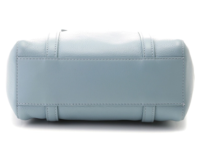 BALENCIAGA バレンシアガ エヴリデイトートXXS ライトブルー レザー 551815【431】2148103789090