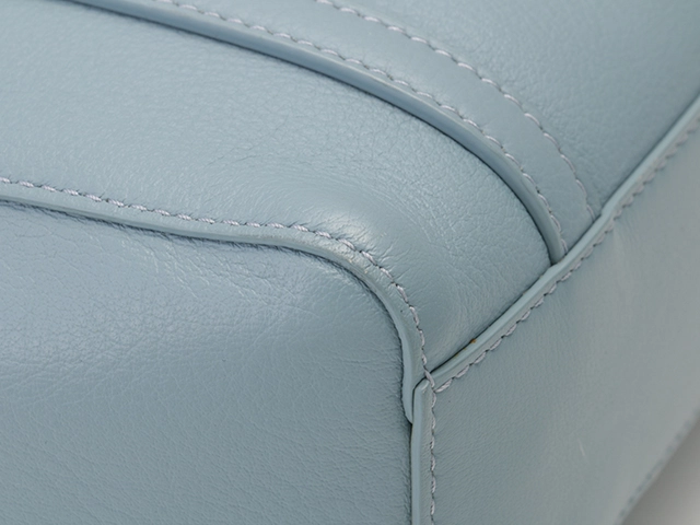 BALENCIAGA バレンシアガ エヴリデイトートXXS ライトブルー レザー 551815【431】2148103789090