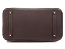 HERMES　エルメス　バーキン３５　ショコラ／ＧＰ　C刻印(2018年頃製造)【431】2148103790164