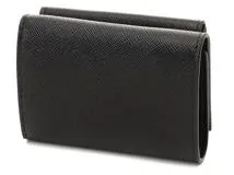 PRADA　プラダ　三つ折財布 ブラック　GP サフィアーノ　1MH021【431】2148103791468