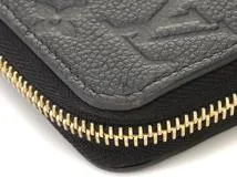 LOUIS VUITTON ルイヴィトン 　ジッピー・ウォレット モノグラム・アンプラント ノワール　M61864【431】2148103791574