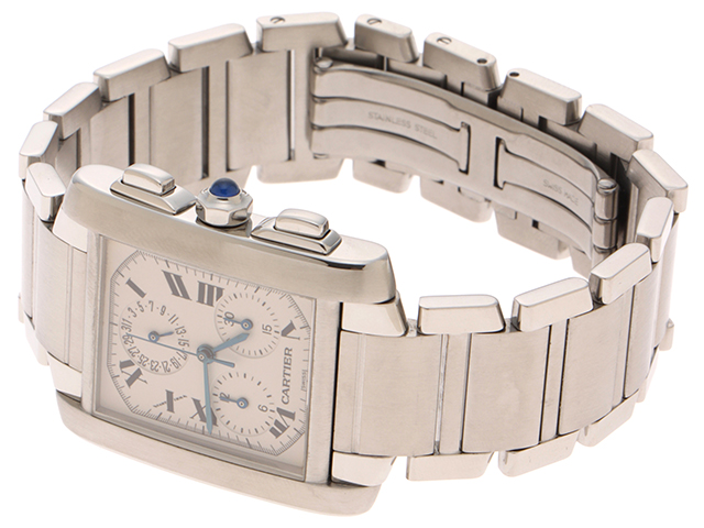 カルティエ　永久カレンダー 中古)CARTIER カルティエ トーチュ 永久カレンダー W1542851