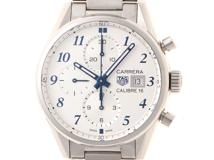 TAG HEUER　タグホイヤー　時計　カレラ キャリバー16 ブルーエディション　日本限定　CBK2114.BA0715　自動巻き　メンズ　グレー　2148103791789【207】