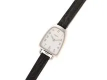 HERMES　エルメス　ギャロップ　アイボリー文字盤　ステンレススチール/革　レディース時計【207】2148103791819