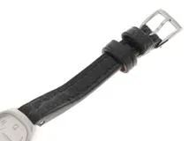 HERMES エルメス レディース クオーツ ギャロップ GA1.110 W053749WW00 ホワイト文字盤 SS/アリゲーターレザー【472】HK