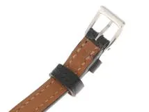 HERMES エルメス レディース クオーツ ギャロップ GA1.110 W053749WW00 ホワイト文字盤 SS/アリゲーターレザー【472】HK