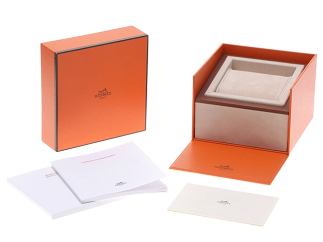 HERMES エルメス レディース クオーツ ギャロップ GA1.110 W053749WW00 ホワイト文字盤 SS/アリゲーターレザー【472】HK