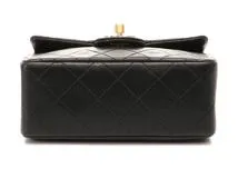 CHANEL シャネル ミニマトラッセ18 チェーンショルダー ブラック