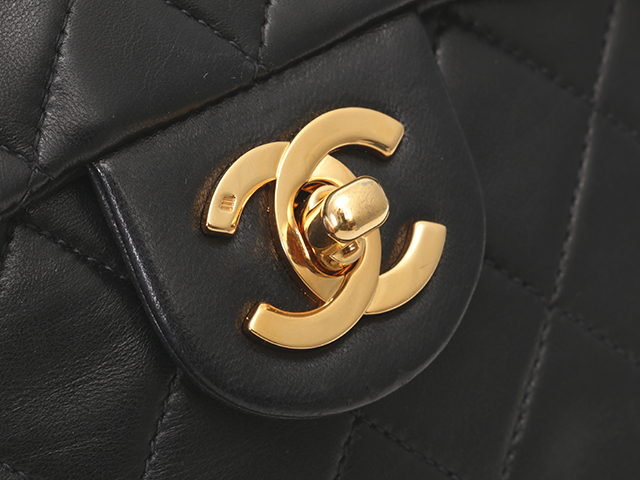 CHANEL シャネル ミニマトラッセ18 チェーンショルダー ブラック