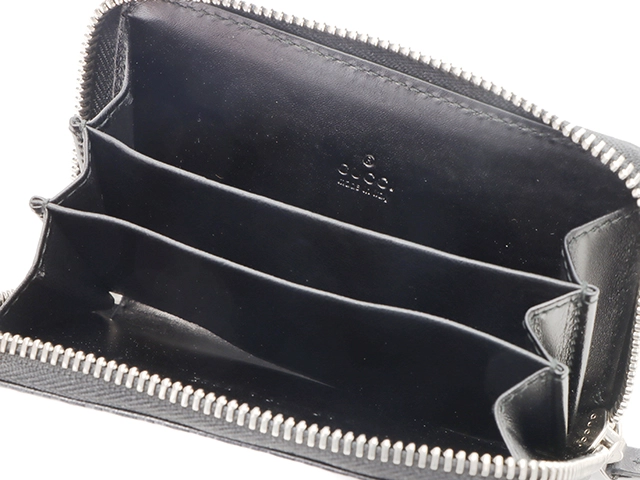 GUCCI グッチ ディアマンテ コインケース ブラック カーフ 250465【431】2148103792564